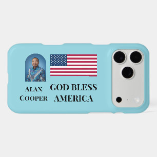 Patriotic American Flag Personalized