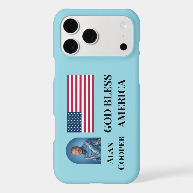 Patriotic American Flag Personalized (Back)