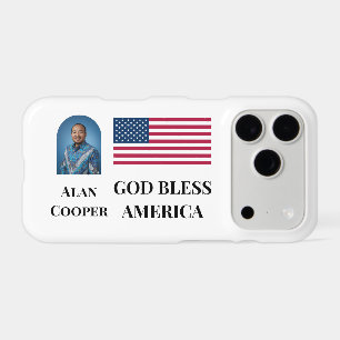Patriotic American Flag Personalized