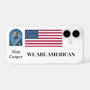 Patriotic American Flag Personalized