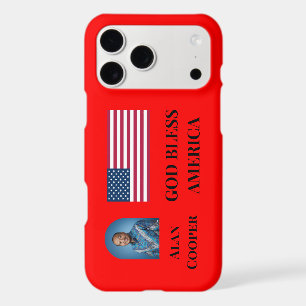 Patriotic American Flag Personalized