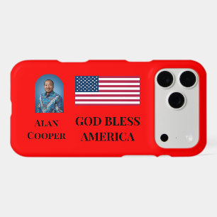 Patriotic American Flag Personalized