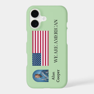 Patriotic American Flag Personalized