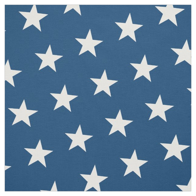 Patriotic American flag star pattern custom colour Fabric (Swatch)