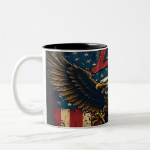 Patriotic American Flag USA Pride Coffee Mug