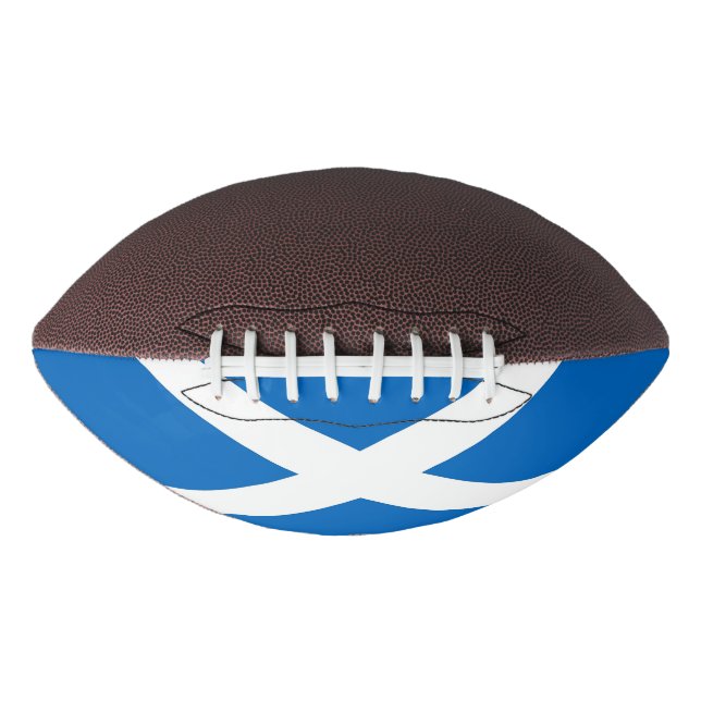 Patriotic american football flag of Scotland (Front)
