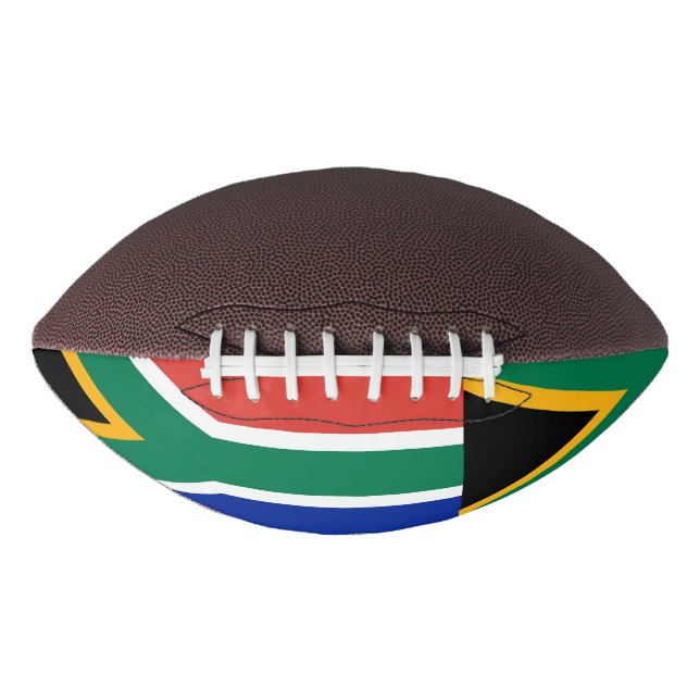 Patriotic american football flag of South Africa (Front)
