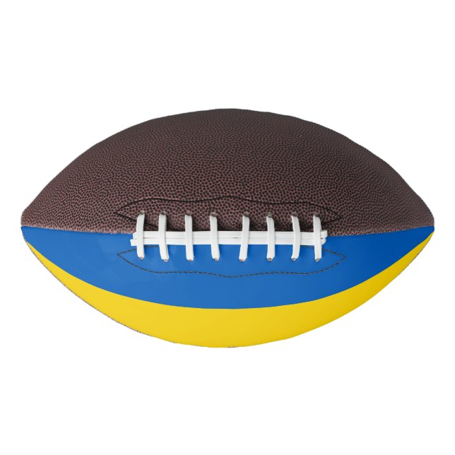 Patriotic american football flag of Ukraine (Front)