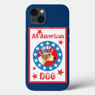 Patriotic American Foxhound iPhone 13 Case