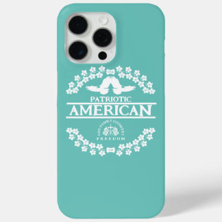 PATRIOTIC AMERICAN | GOD FAMILY COUNTRY FREEDOM iPhone 15 PRO MAX CASE