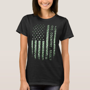 Patriotic American Us Flag God Family Country T-Shirt