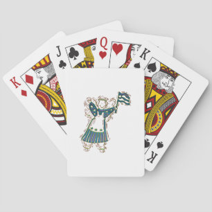 Patriotic Angel Playing Cards