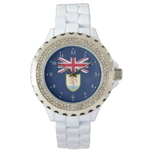 Patriotic Anguilla Flag Watch