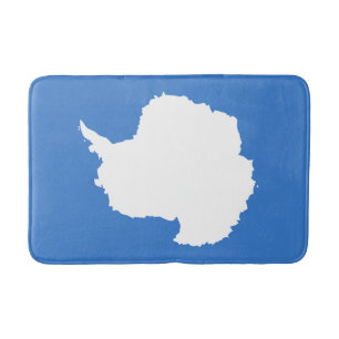 Patriotic Antarctica Flag Bath Mat