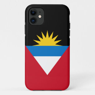 Patriotic Antigua and Barbuda Flag iPhone 11 Case