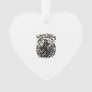 Patriotic Apocalyptic Liberty Reaper Zombie Apocal Ornament