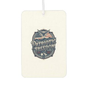 Patriotic Appalachian Heritage Vector Graphic Tee Air Freshener