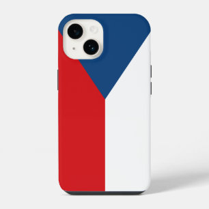 Patriotic Apple 14 Case-Mate, Czechia flag iPhone 14 Case