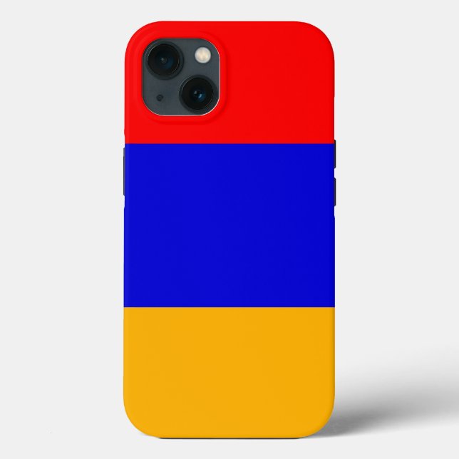 Patriotic Apple Case-Mate, Armenia flag Case-Mate iPhone Case (Back)