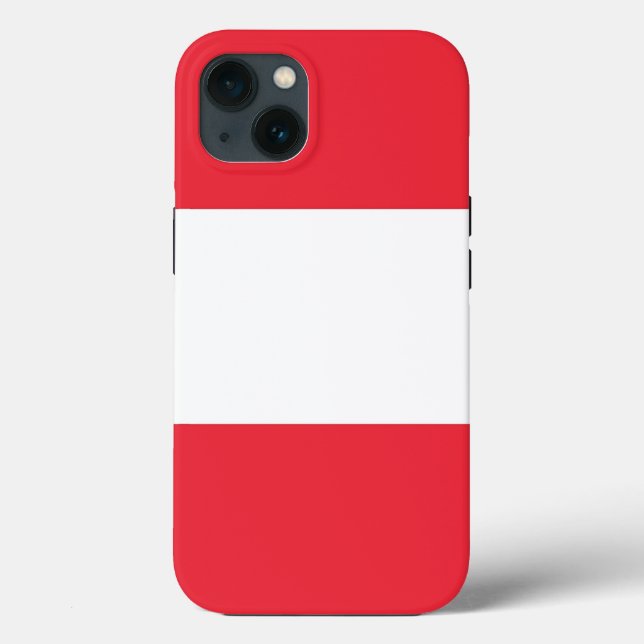 Patriotic Apple Case-Mate, Austria flag Case-Mate iPhone Case (Back)