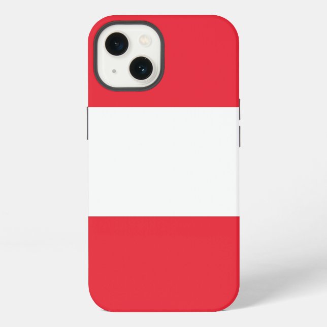 Patriotic Apple Case-Mate, Austria flag iPhone Case (Back)