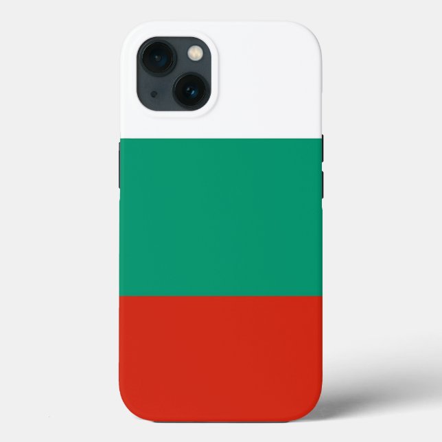 Patriotic Apple Case-Mate, Bulgaria Flag Case-Mate iPhone Case (Back)