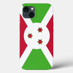Patriotic Apple Case-Mate, Burundi flag iPhone 13 Case