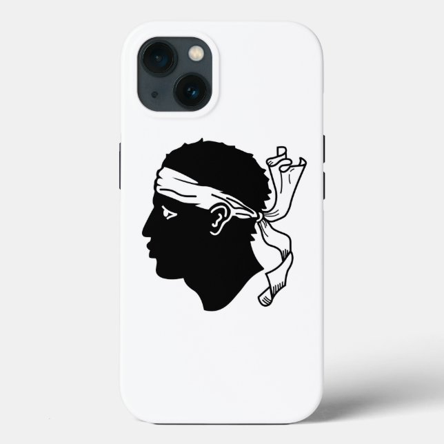 Patriotic Apple Case-Mate, Corsica Flag Case-Mate iPhone Case (Back)
