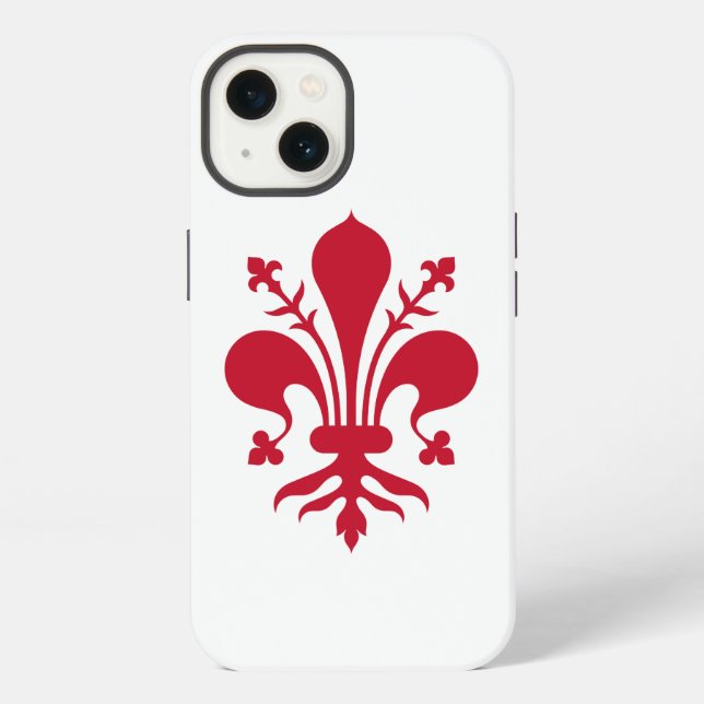 Patriotic Apple Case-Mate, Florence flag iPhone Case (Back)