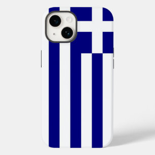 Patriotic Apple Case-Mate, Greece Flag Case-Mate i iPhone 14 Case