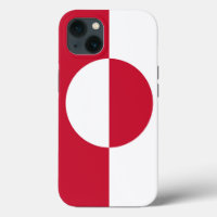 Patriotic Apple Case-Mate, Greenland flag