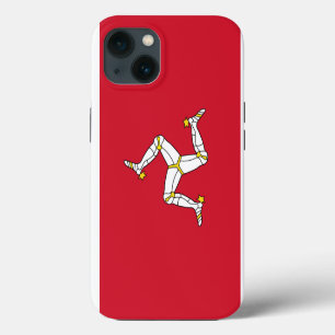 Patriotic Apple Case-Mate, Isle of Man flag iPhone 13 Case