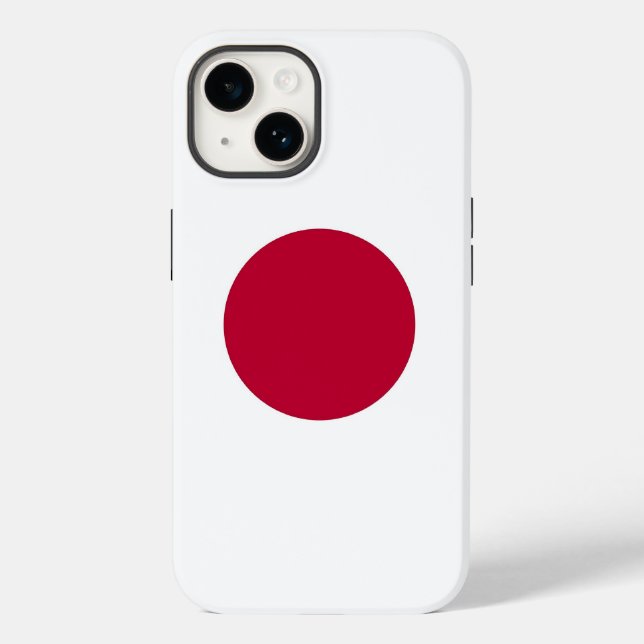 Patriotic Apple Case-Mate, Japan flag Case-Mate iP Case-Mate iPhone Case (Back)
