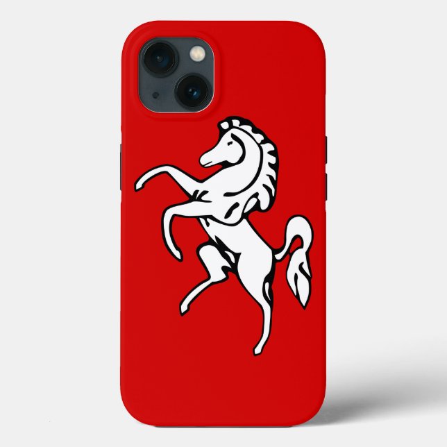 Patriotic Apple Case-Mate, Kent County flag Case-Mate iPhone Case (Back)