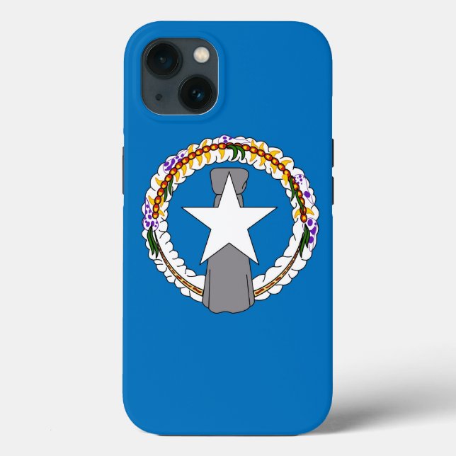 Patriotic Apple Case-Mate, Northern Mariana Case-Mate iPhone Case (Back)