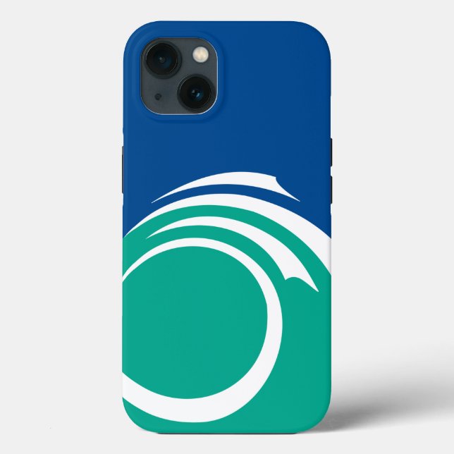 Patriotic Apple Case-Mate, Ottawa flag Case-Mate iPhone Case (Back)