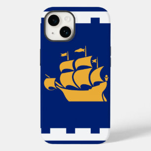 Patriotic Apple Case-Mate, Quebec City flag Case-Mate iPhone 14 Case