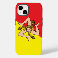 Patriotic Apple Case-Mate, Sicily flag Case-Mate i