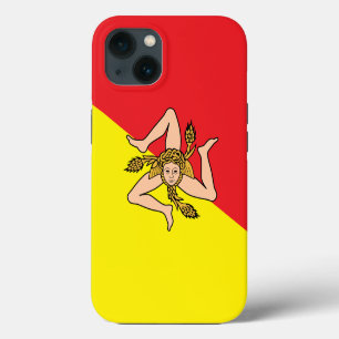 Patriotic Apple Case-Mate, Sicily flag iPhone 13 Case