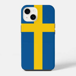 Patriotic Apple Case-Mate, Sweden flag Case-Mate i iPhone 14 Case