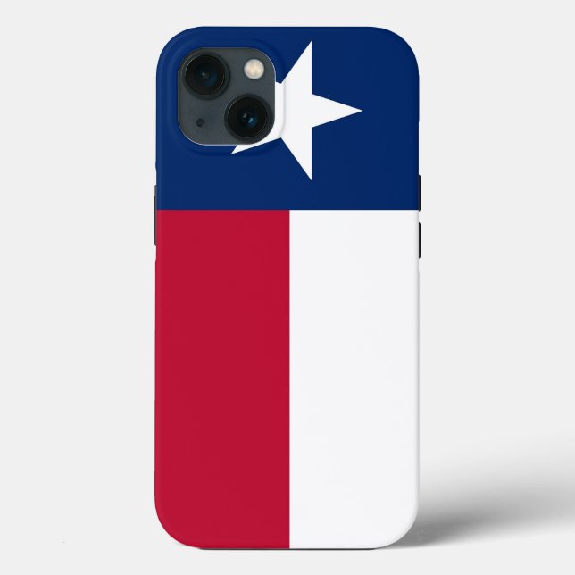 Patriotic Apple Case-Mate, Texas flag Case-Mate iPhone Case (Back)