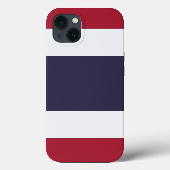 Patriotic Apple Case-Mate, Thailand flag Case-Mate iPhone Case (Back)