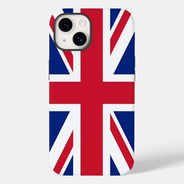 Patriotic Apple Case-Mate, United Kingdom flag Cas Case-Mate iPhone Case (Back)