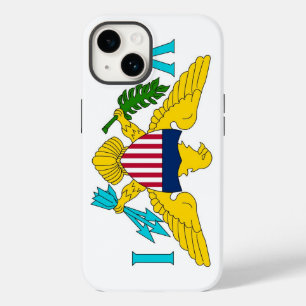Patriotic Apple Case-Mate, Virgin Islands Case-Mate iPhone 14 Case