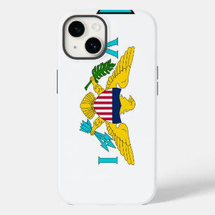 Patriotic Apple Case-Mate, Virgin Islands iPhone 14 Case