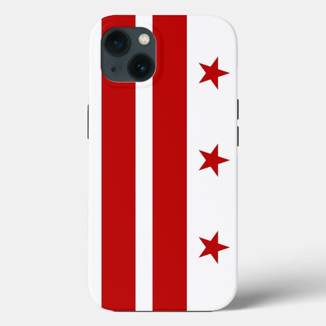 Patriotic Apple Case-Mate, Washington DC Case-Mate iPhone Case (Back)