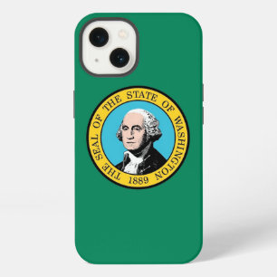 Patriotic Apple Case-Mate, Washington flag iPhone 13 Case