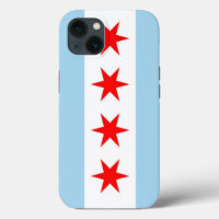 Patriotic Apple iPhone 13 Case-Mate, Chicago flag