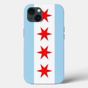 Patriotic Apple iPhone 13 Case-Mate, Chicago flag iPhone 13 Case