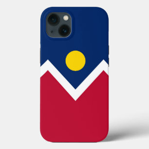 Patriotic Apple iPhone 13 Case-Mate, Denver flag iPhone 13 Case